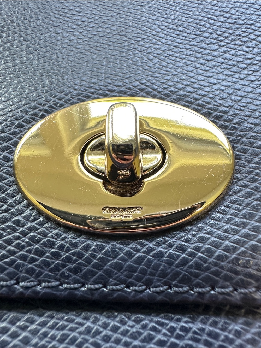 Coach Mini Ruby Crossbody Bag Navy Blue - Picture 7 of 13